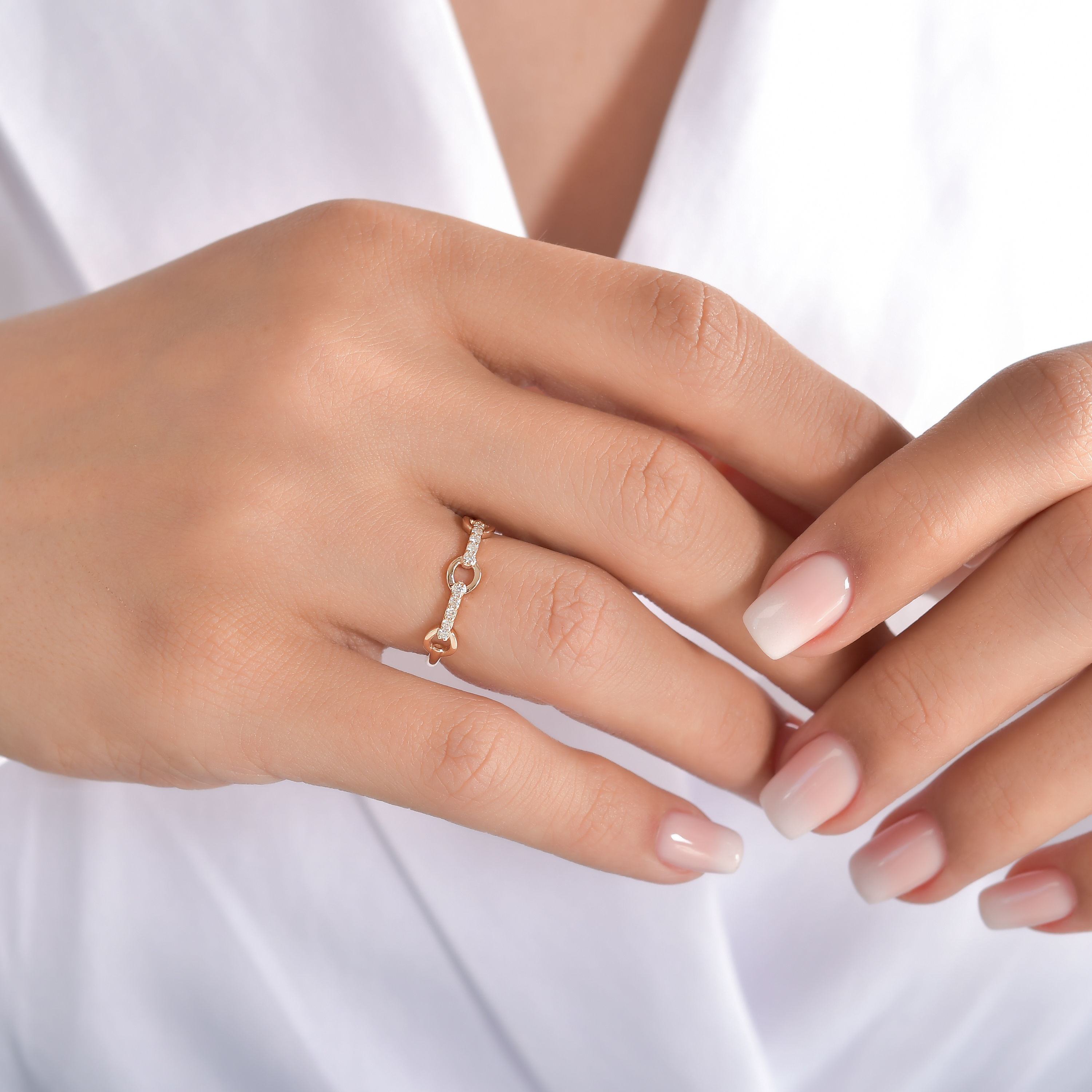 0.10 Ct Pırlanta Yüzük