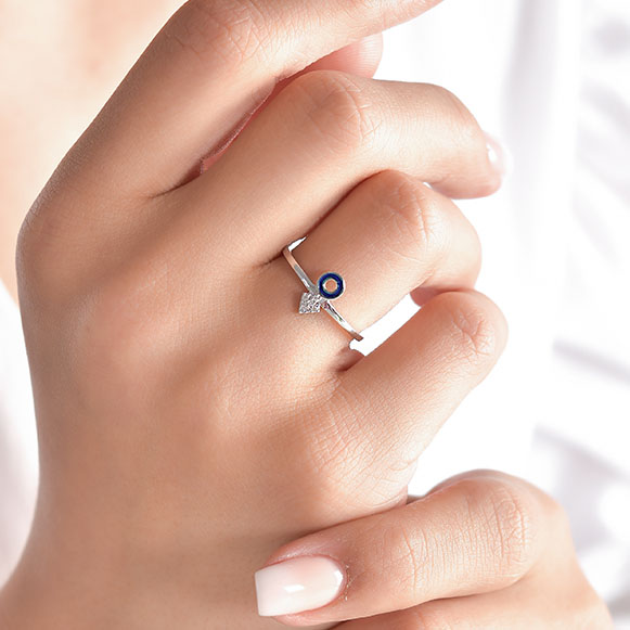 0.02 CT Pırlanta Yüzük