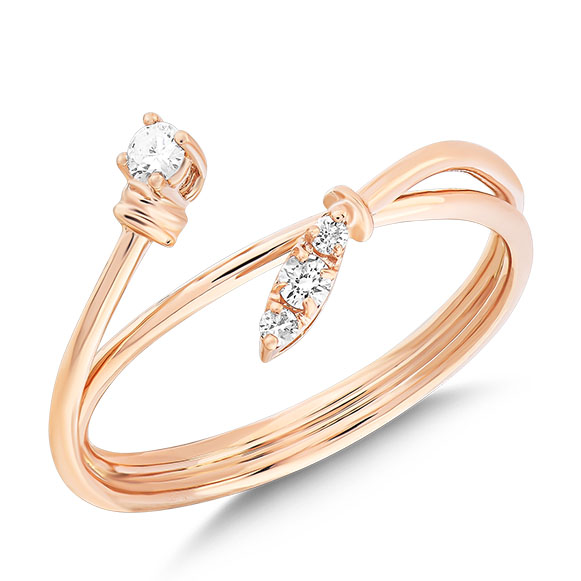 0.08 Ct Pırlanta Yüzük