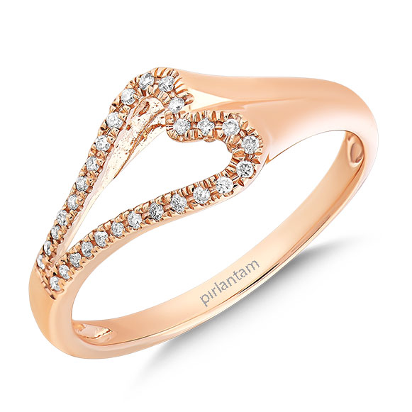 0.08 Ct Pırlanta Yüzük