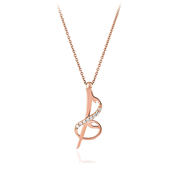 0.03 Ct Pırlanta Fantazi Kolye