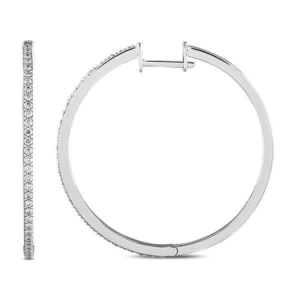 0.65 Ct Pırlanta Fantazi Küpe