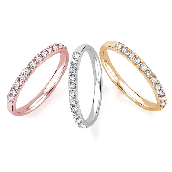 0.20 ct Pırlanta Yarımtur Yüzük
