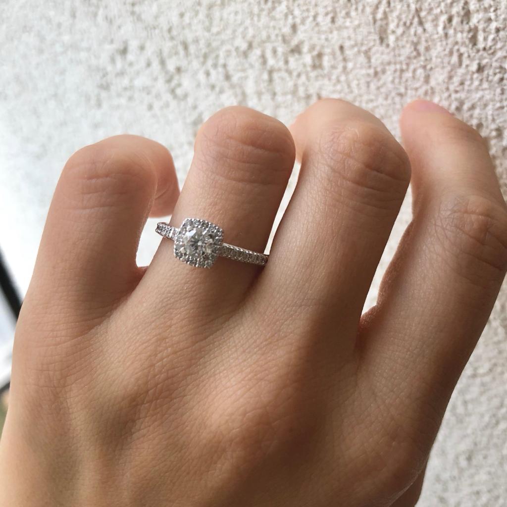 0.60 ct. Pırlanta Tektaş Yüzük