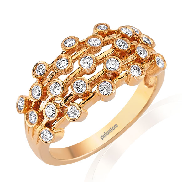 0.46 ct. Pırlanta Fantazi Yüzük