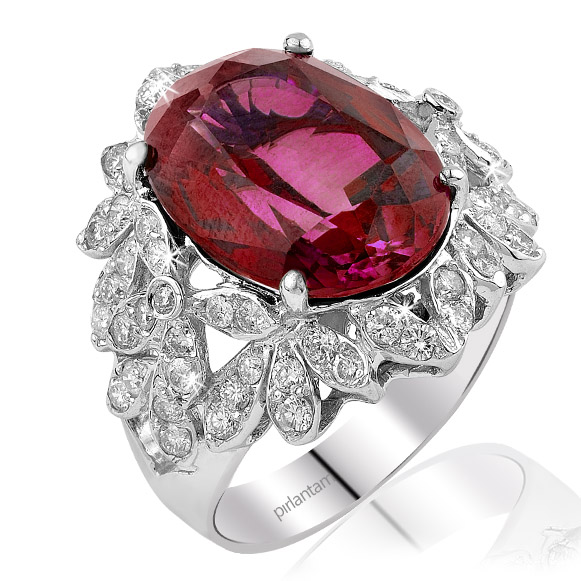9.65 ct. Pırlanta Yakut Yüzük