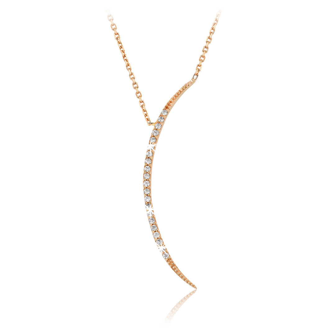 0.14 ct. Pırlanta Fantazi Kolye