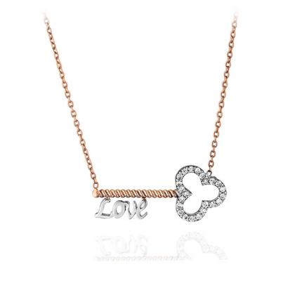 0.10 Ct Pırlanta Fantazi Kolye 