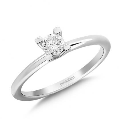 0.25 Ct Pırlanta Tektaş Yüzük