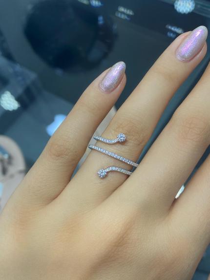 0.40 Karat Pırlanta Fantezi Yüzük