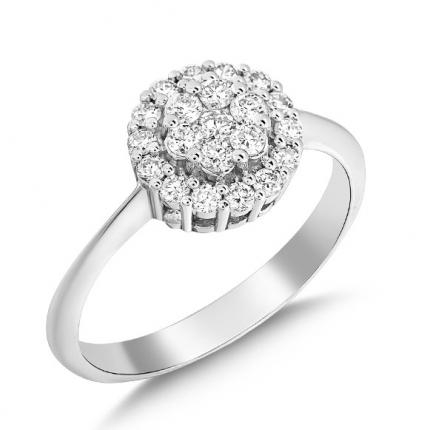 0.50 ct Pırlanta Fantazi Yüzük