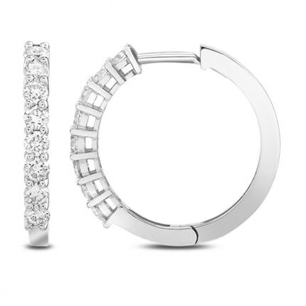 0.70 Ct Pırlanta Küpe