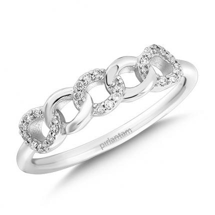 0.07 Ct Pırlanta Yüzük
