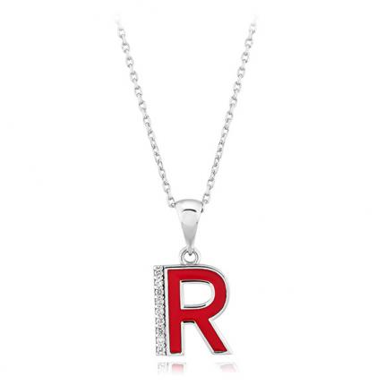 0.05 Ct Pırlanta Harf Kolye