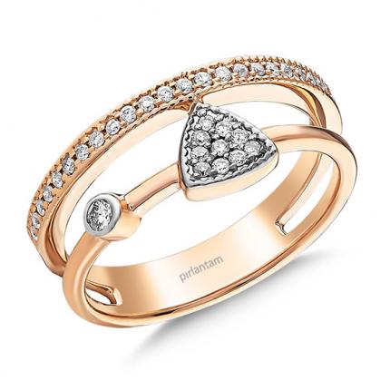 0.20 Ct Pırlanta Fantazi Yüzük