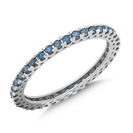 0.50 Ct Mavi Pırlanta Tamtur