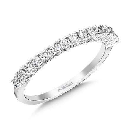 0.35 Ct Pırlanta Yarımtur Yüzük