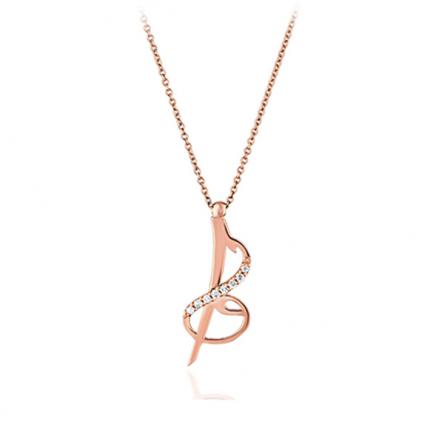 0.03 Ct Pırlanta Fantazi Kolye