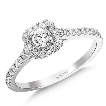 0.47 Ct Pırlanta Fantazi Yüzük