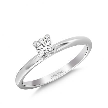 0.25 Ct Pırlanta Tektaş Yüzük