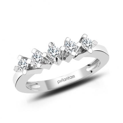 0.30 ct. Pırlanta Beştaş Alyans
