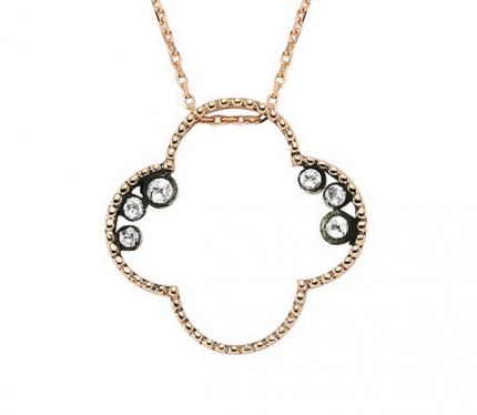 0.06 ct Elmas Kolye