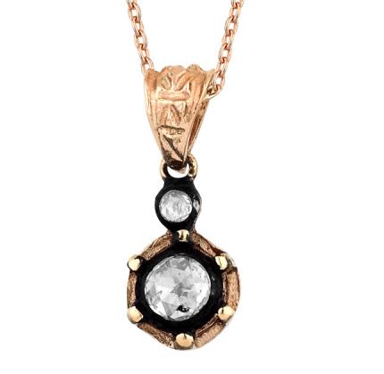 0.28 ct Elmas Kolye
