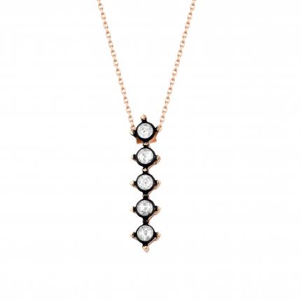 0.42 ct Elmas Kolye