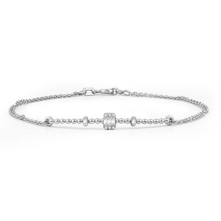 0.15 CT Pırlanta Baget Bileklik