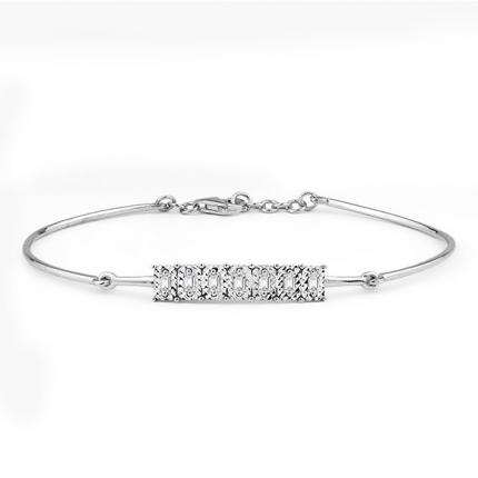 0.30 Ct. Pırlanta Baget Bileklik