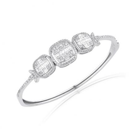 1.50 CT. Pırlanta Baget Bileklik