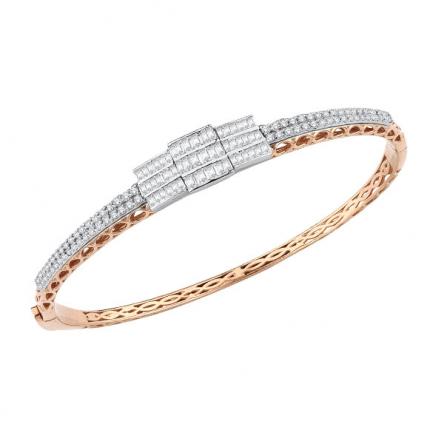 1.32 ct. Pırlanta Baget Kelepçe