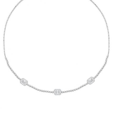 2.38 ct. Pırlanta Baget Gerdanlık