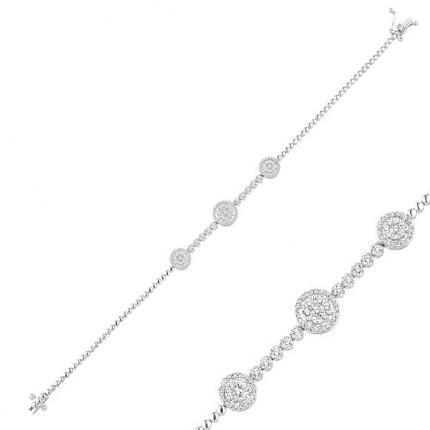 1.05 ct Pırlanta Fantazi Bileklik