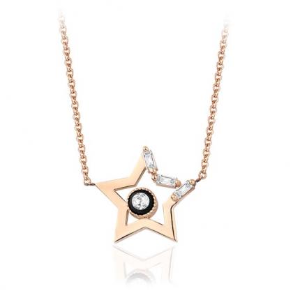 0.13 ct Elmas Kolye