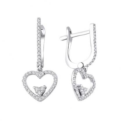 0.20 ct. Kalpli Pırlanta Fantazi Kolye
