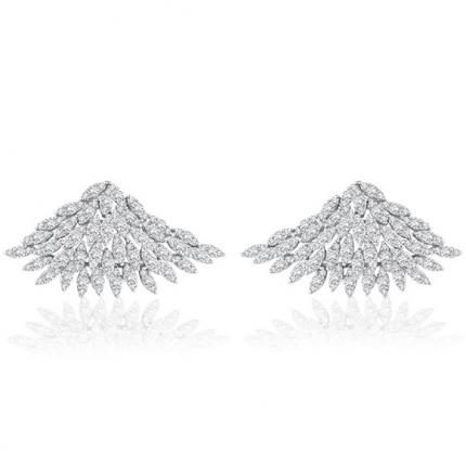 3.45 CT. Pırlanta Fantezi Küpe