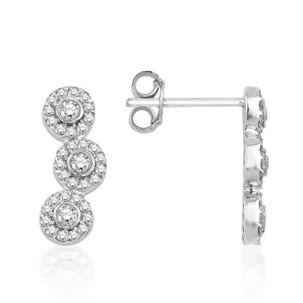 0.51 ct. Pırlanta Küpe