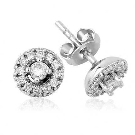 0.38 ct. Pırlanta Küpe