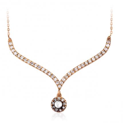 0.39 ct. Elmas Kolye