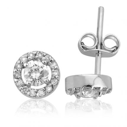 0.50 ct. Pırlanta Fantazi Küpe