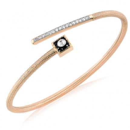 0.19 ct. Elmas Kelepçe Bileklik