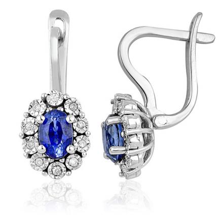 0.55 ct. Pırlanta Safir Yüzük