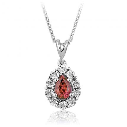 0.45 ct. Pırlanta Yakut Yüzük