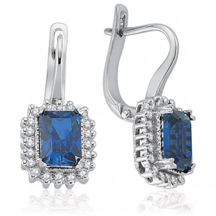 1.49 ct. Pırlanta Safir Yüzük