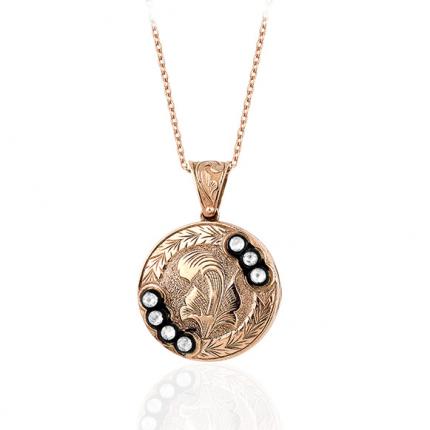 0.14 ct Elmas Kolye
