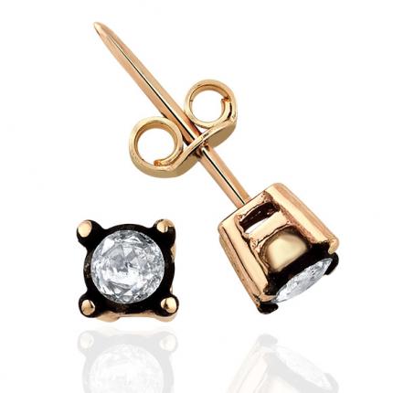 0.22 ct. Elmas Küpe