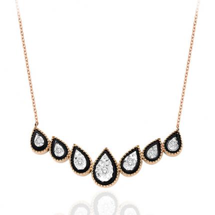 0.09 ct Elmas Kolye