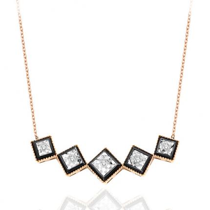 0.08 ct Elmas Kolye