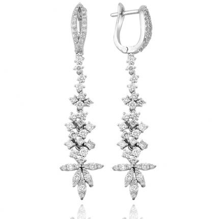 1.99 ct Pırlanta Fantazi Küpe